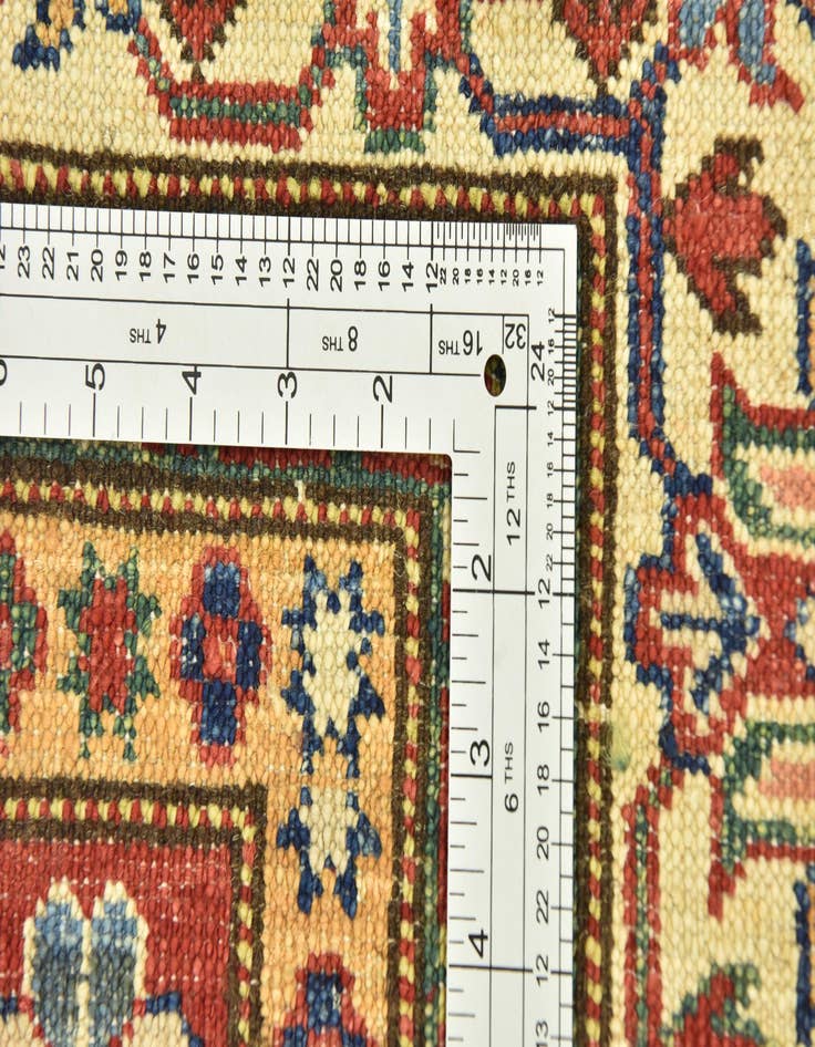 Detail image of 5' 9 x 8' 4 Hand Knotted Kazak Oriental Rug