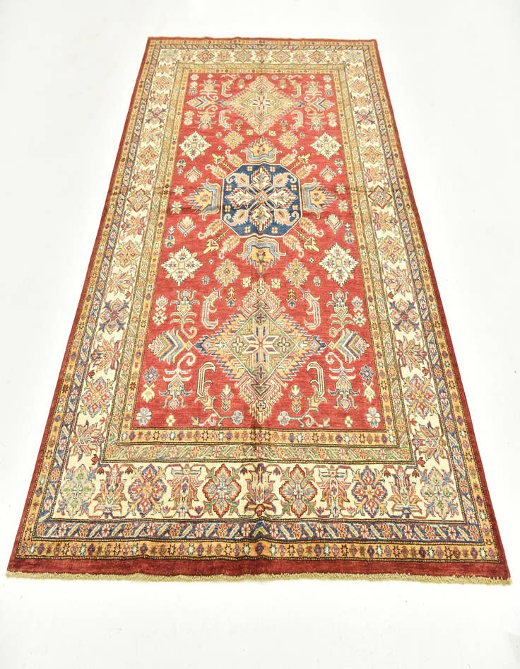 Detail image of 5' 9 x 8' 4 Hand Knotted Kazak Oriental Rug