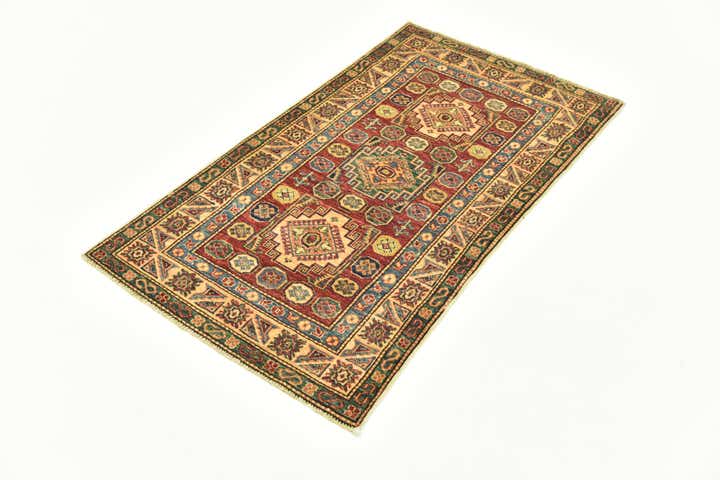 2' 7 x 4' 6 Hand Knotted Kazak Oriental Rug