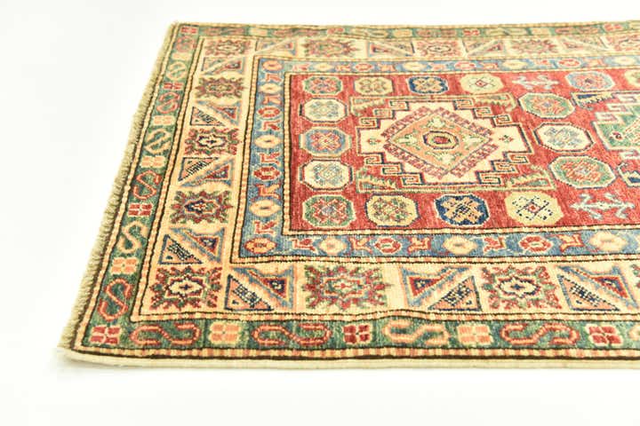 2' 7 x 4' 6 Hand Knotted Kazak Oriental Rug