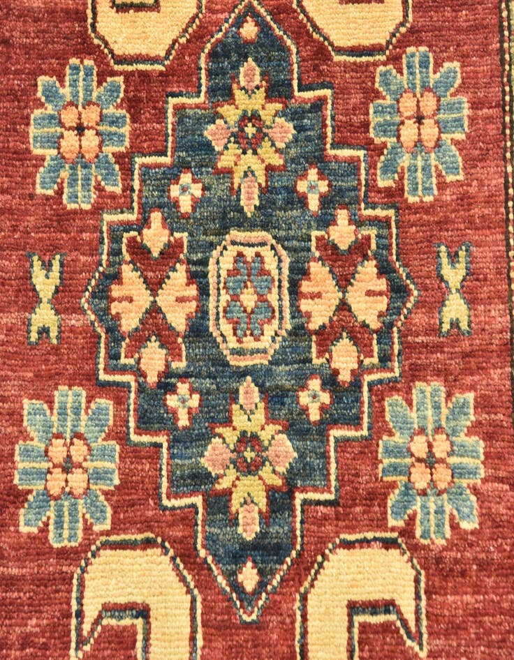 Detail image of 2' 8 x 3' 10  Hand Knotted Kazak Oriental Rug