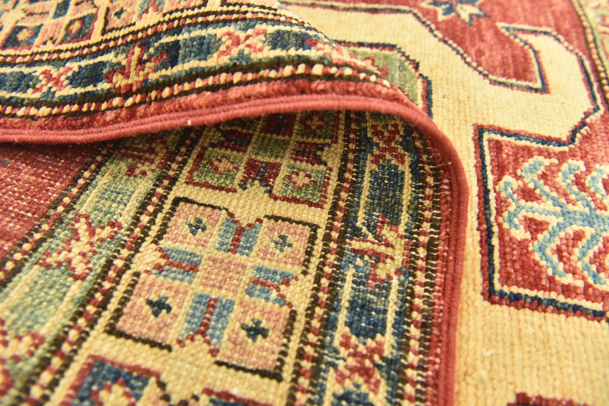 2' 8 x 3' 10 Hand Knotted Kazak Oriental Rug