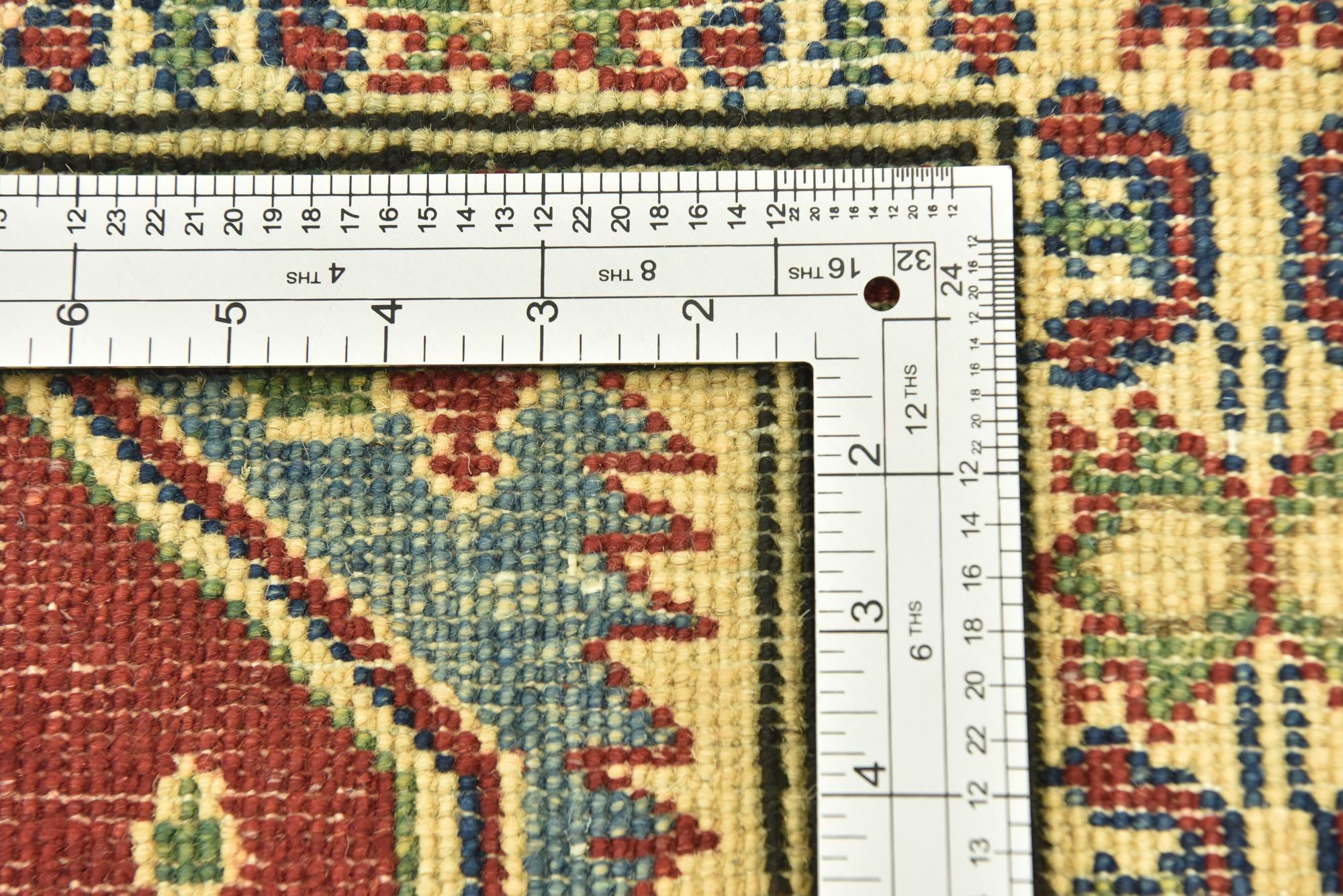 2' 9 x 4' 2 Hand Knotted Kazak Rug