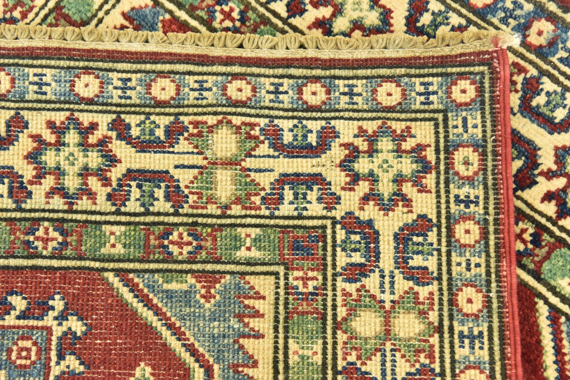 2' 9 x 4' 2 Hand Knotted Kazak Rug