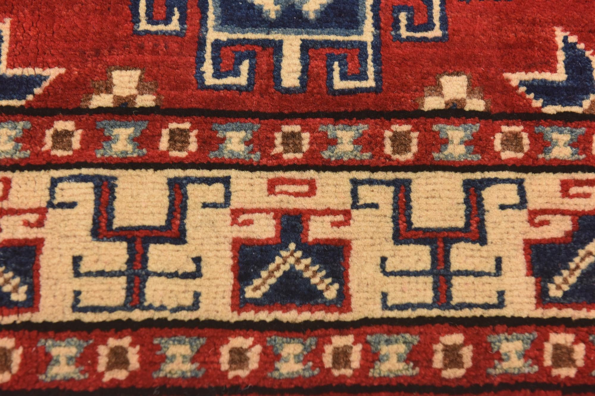 2' 8 x 4' 2 Hand Knotted Kazak Rug