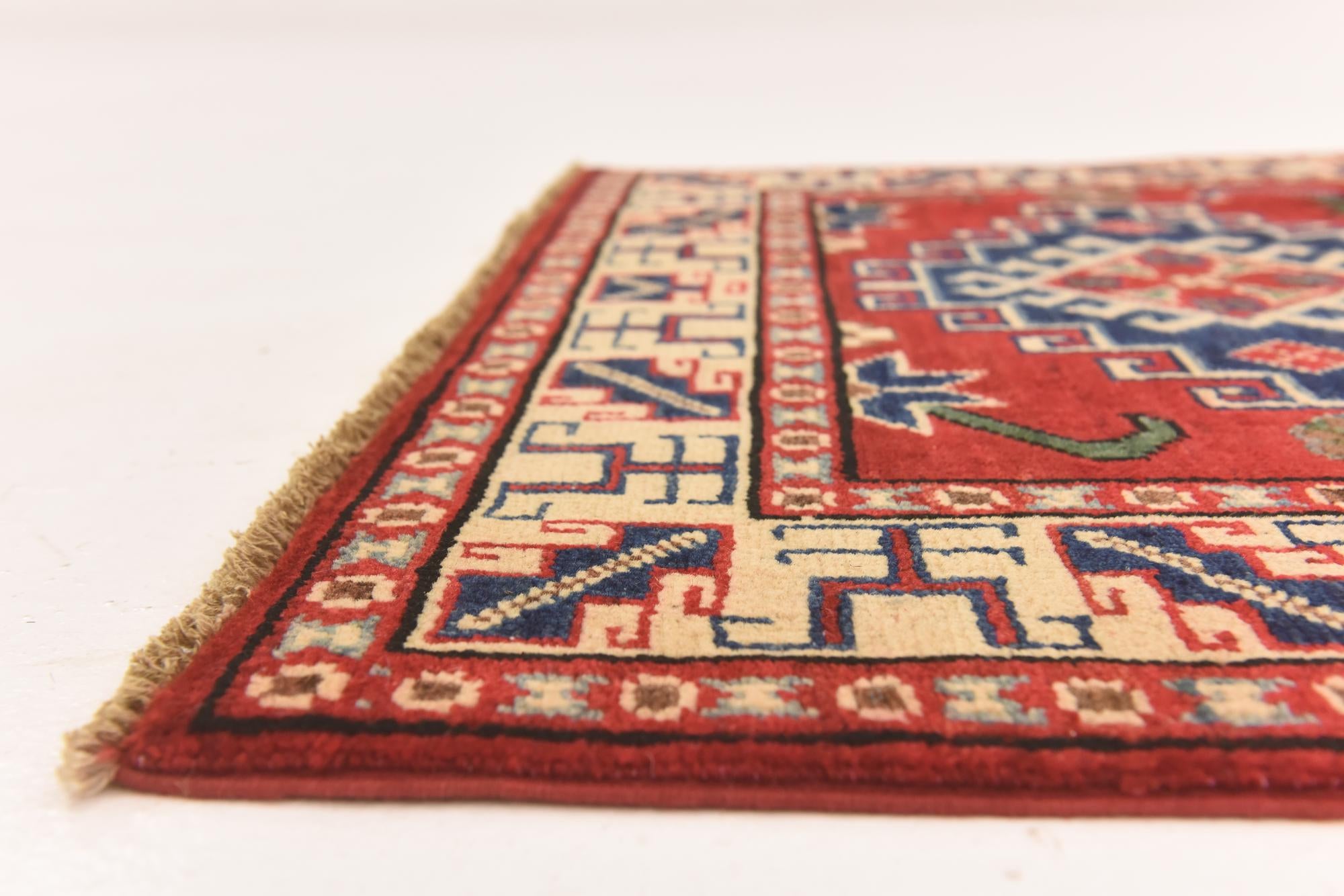 2' 8 x 4' 2 Hand Knotted Kazak Rug