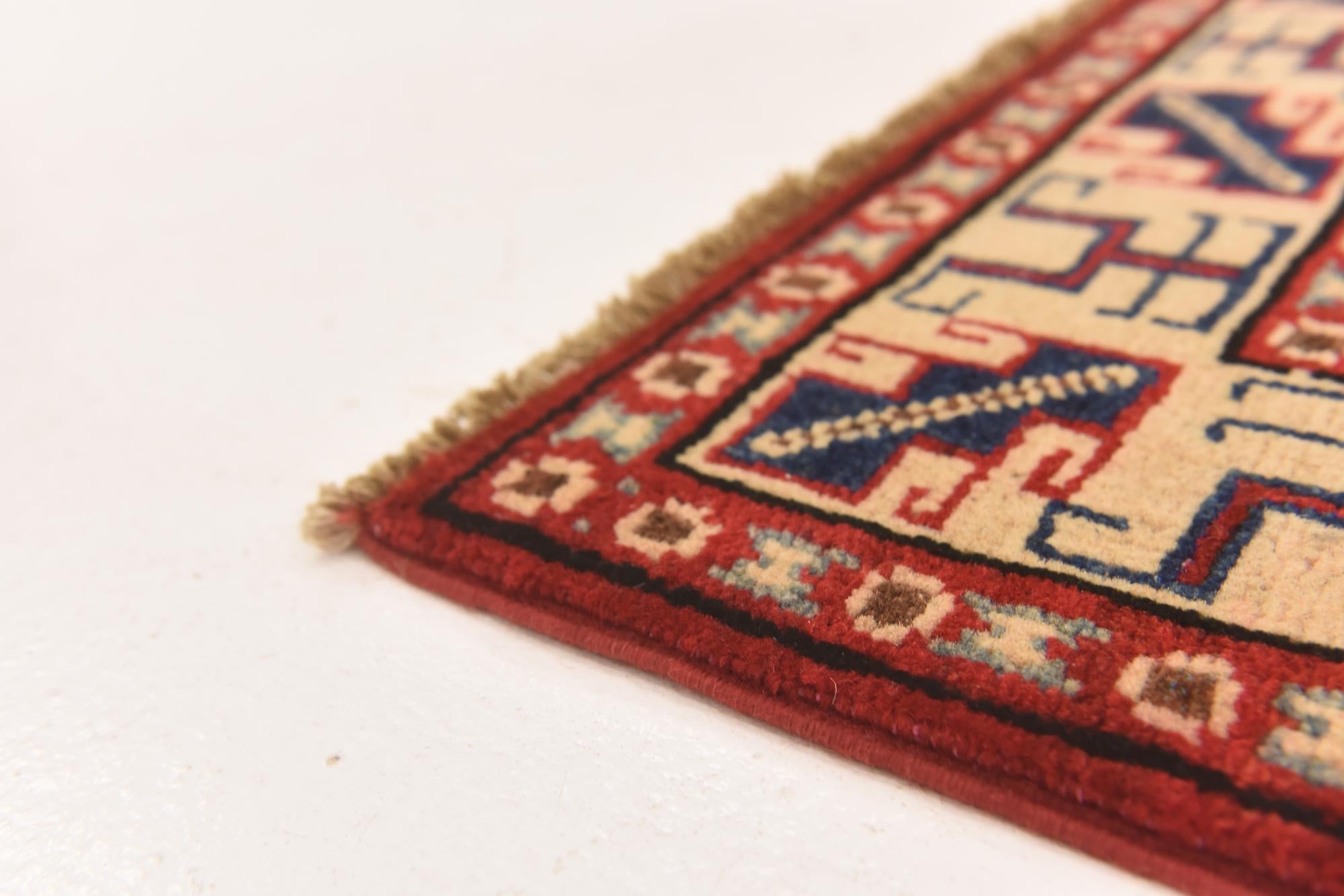 2' 8 x 4' 2 Hand Knotted Kazak Rug