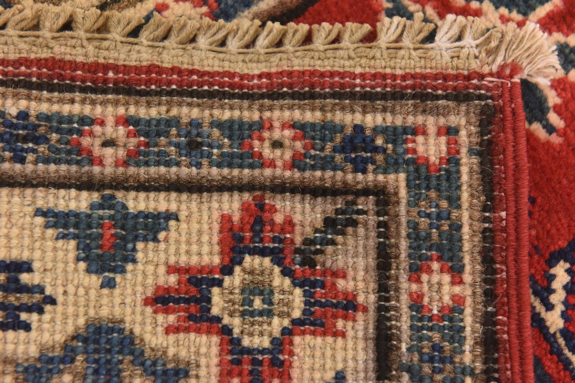 2' 7 x 4' Hand Knotted Kazak Rug