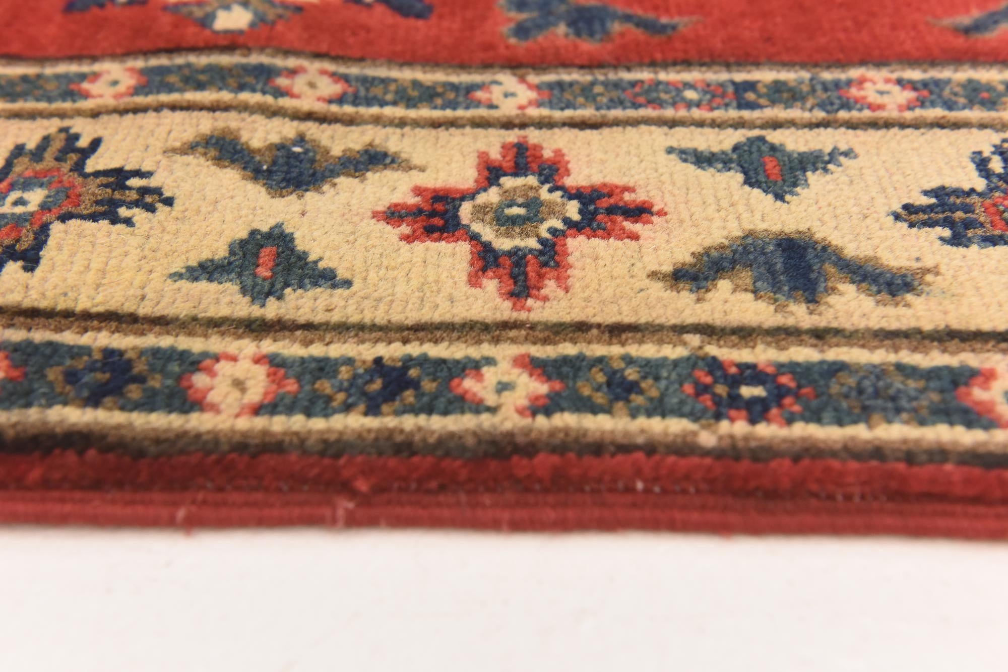 2' 7 x 4' Hand Knotted Kazak Rug