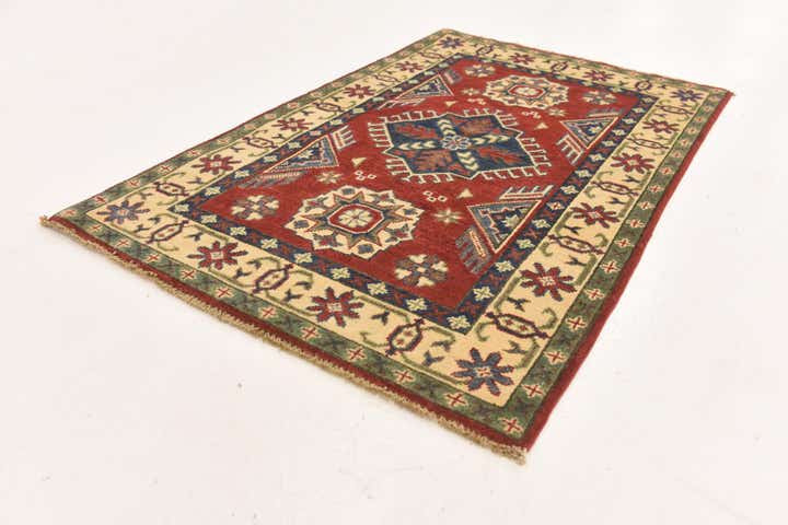 80cm x 130cm Handgeknüpft Kazak Teppich