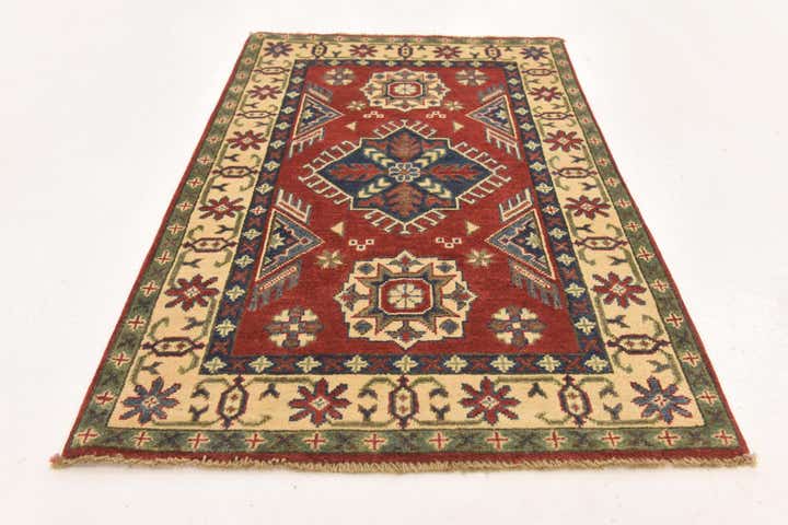 80cm x 130cm Handgeknüpft Kazak Teppich