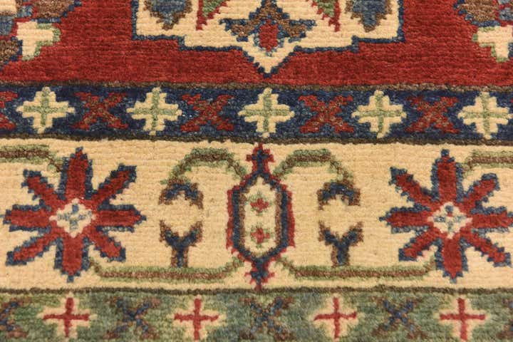80cm x 130cm Handgeknüpft Kazak Teppich