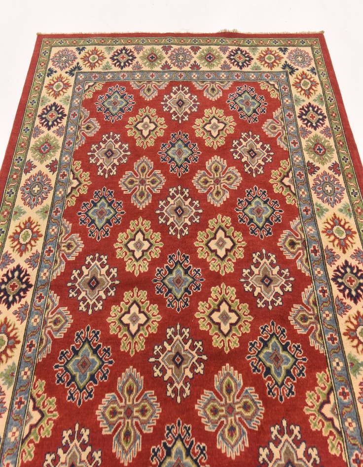 Detail image of 5' 8 x 7' 10 Hand Knotted Kazak Rug