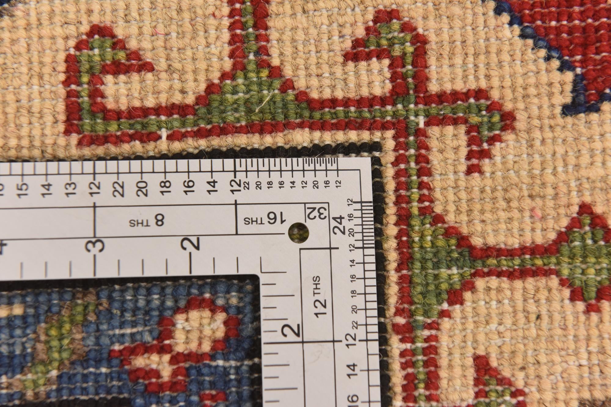 175cm x 250cm Hand Knotted Kazak Rug
