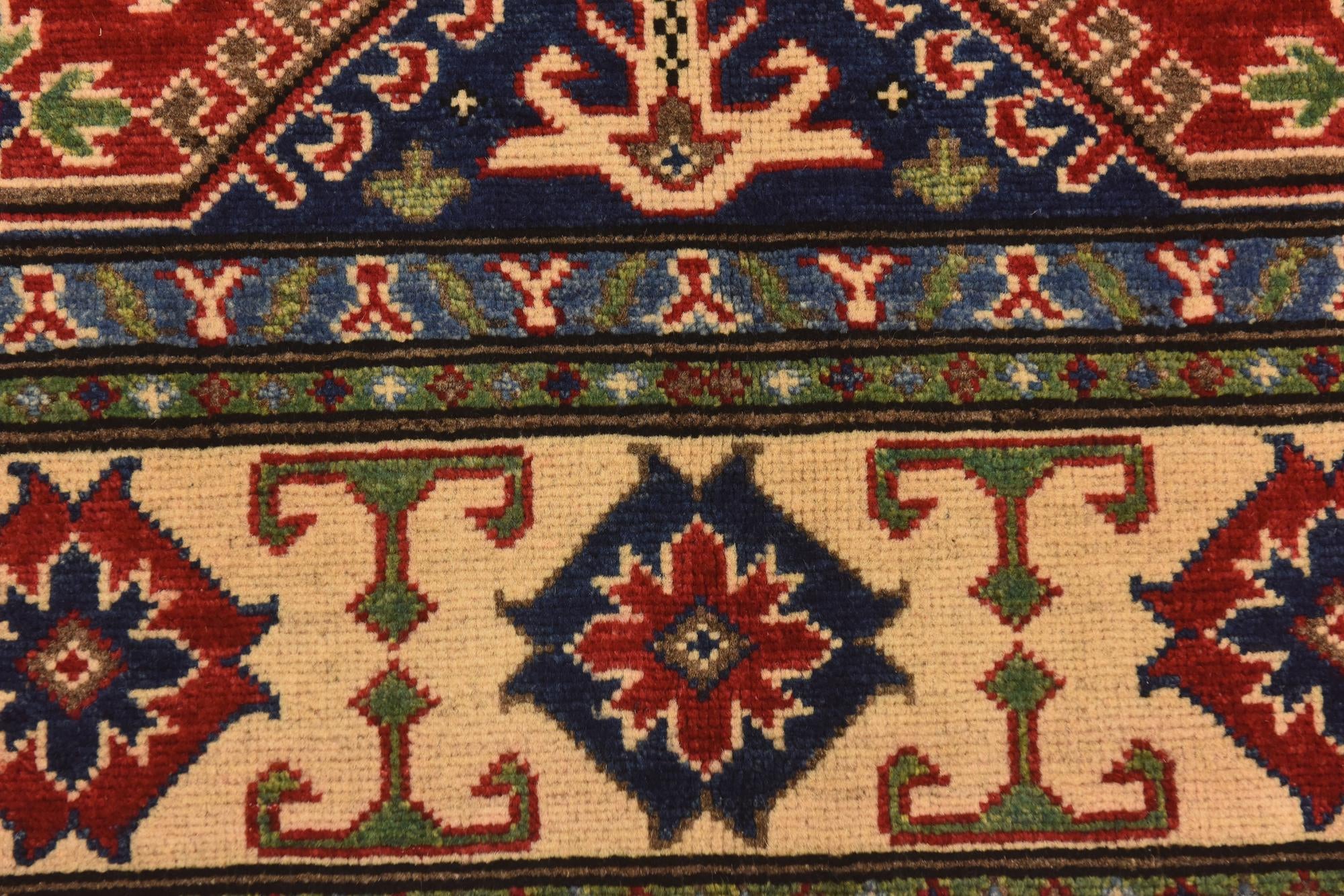 175cm x 250cm Hand Knotted Kazak Rug