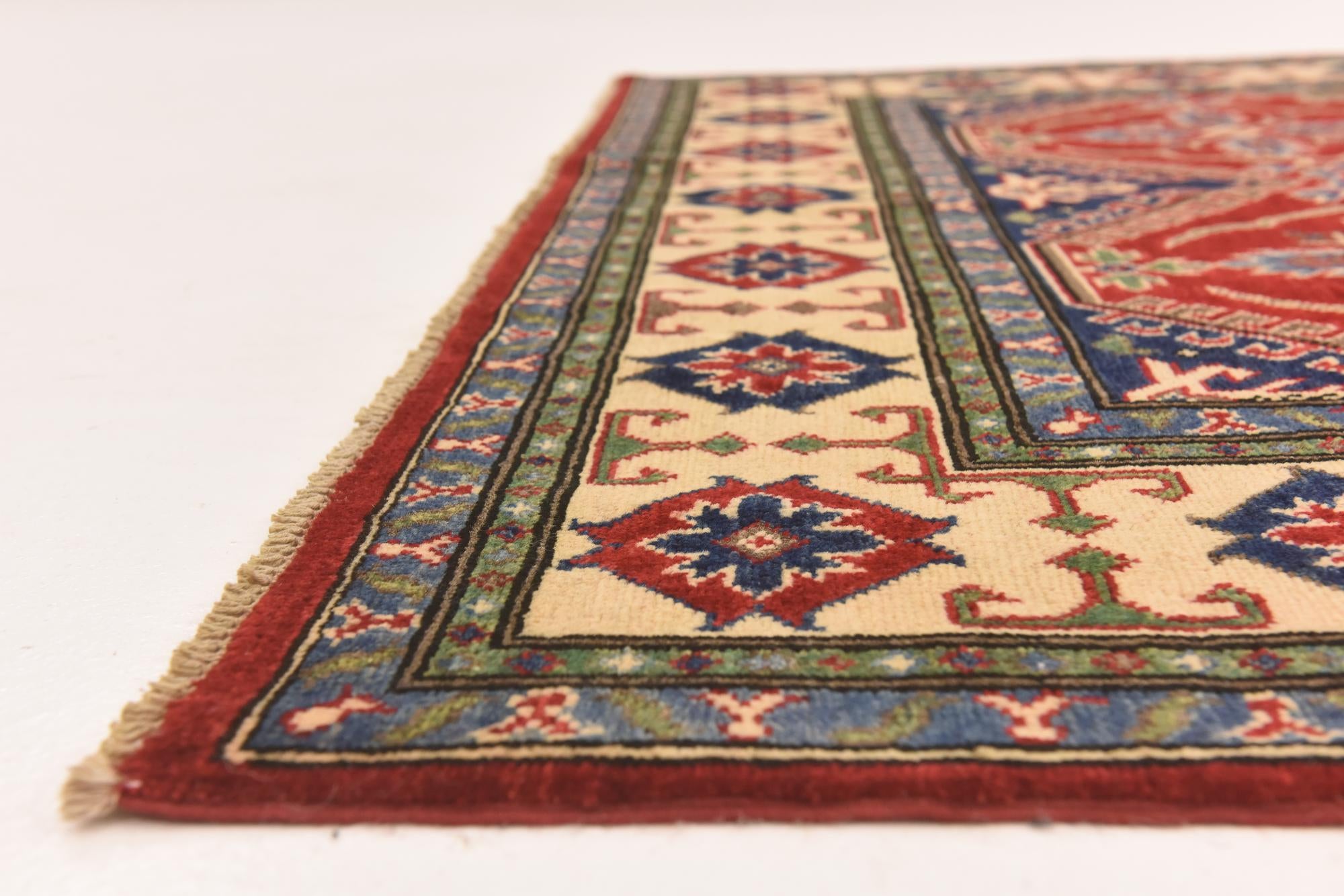 175cm x 250cm Hand Knotted Kazak Rug