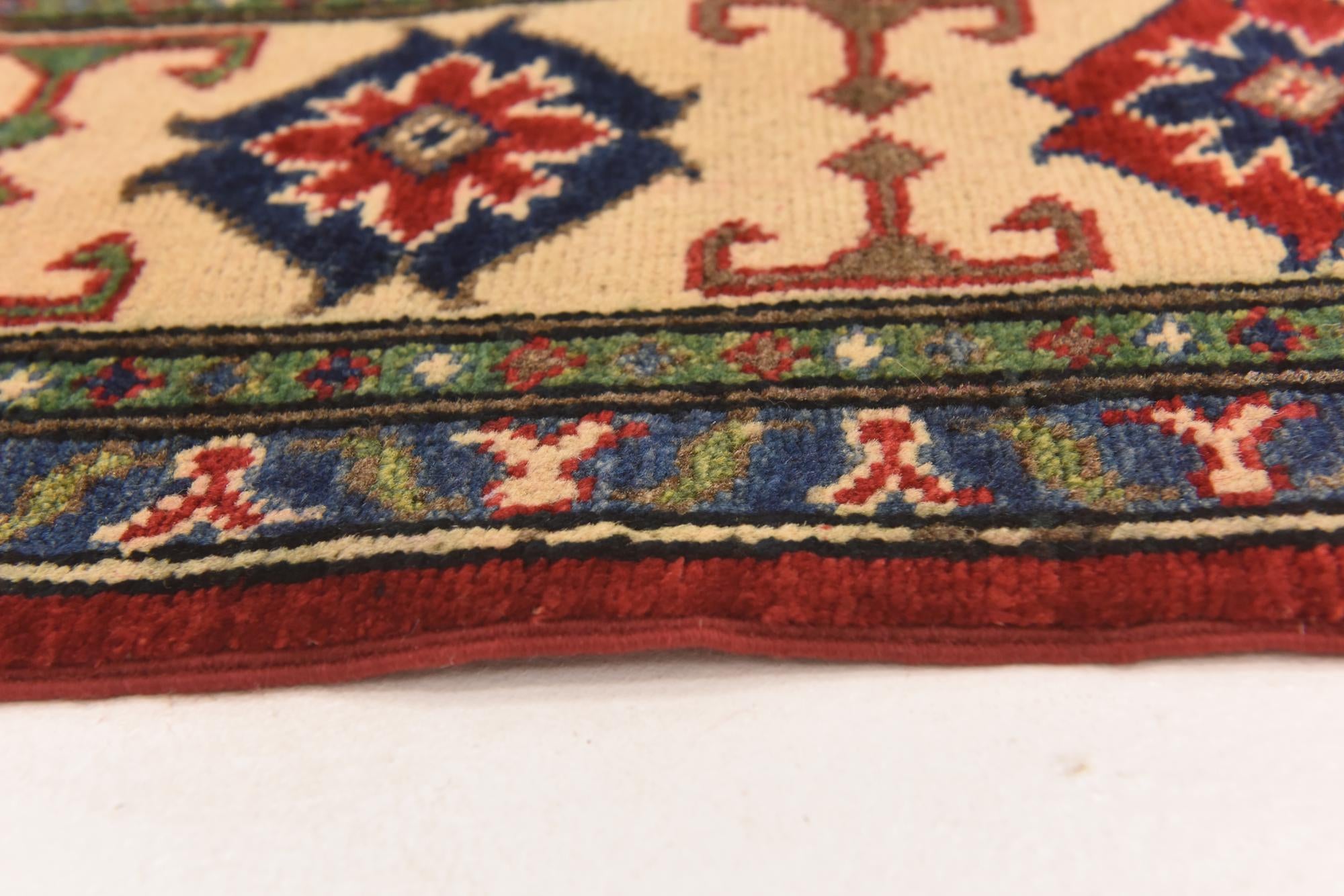 175cm x 250cm Hand Knotted Kazak Rug