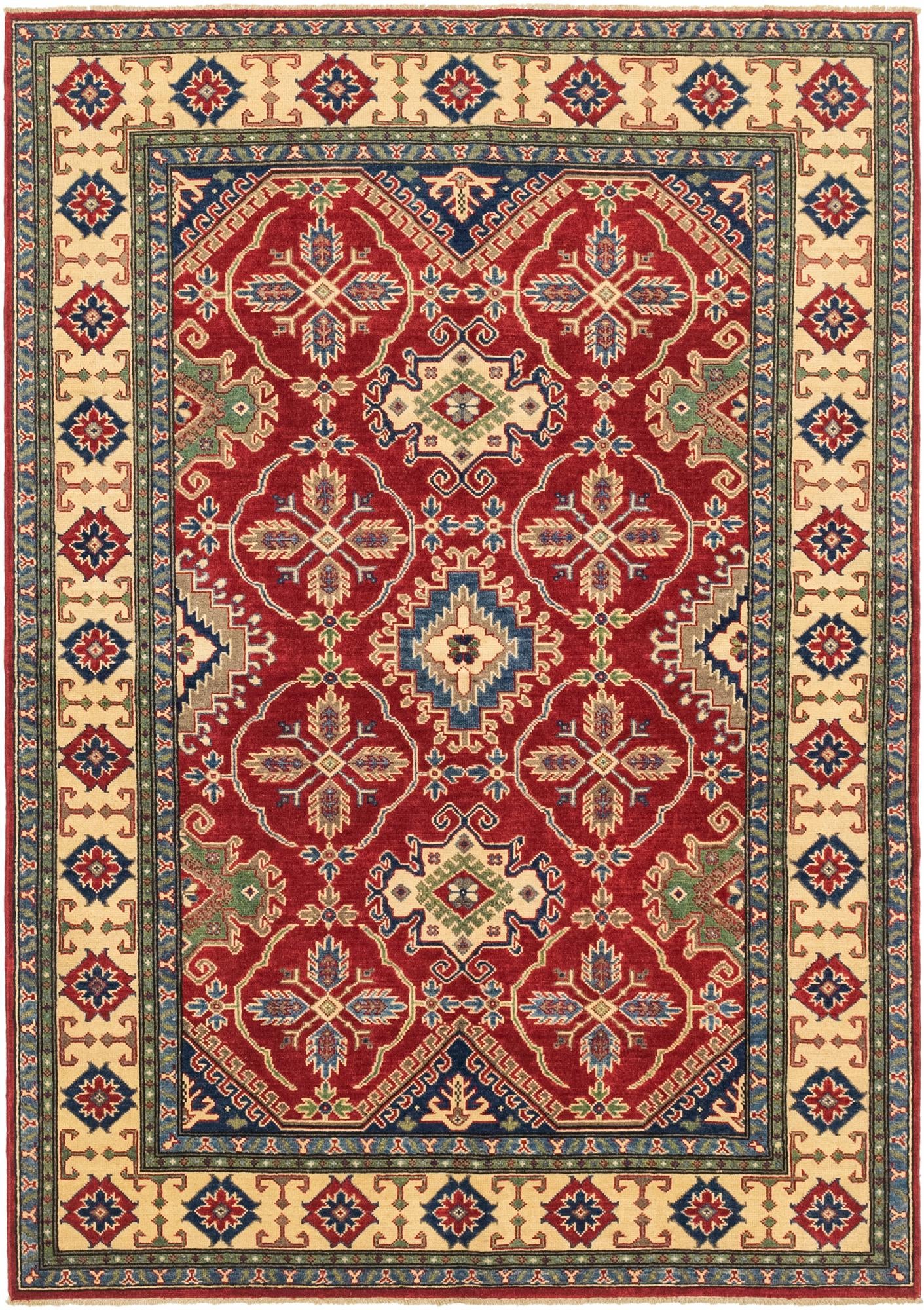 175cm x 250cm Hand Knotted Kazak Rug