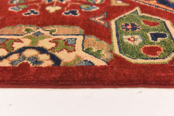 5' 7 x 8' 3 Hand Knotted Kazak Rug