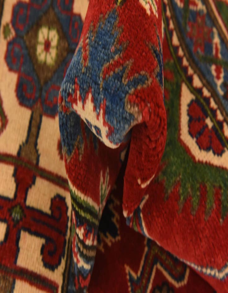 Detail image of 5' 7 x 7' 10  Hand Knotted Kazak Rug