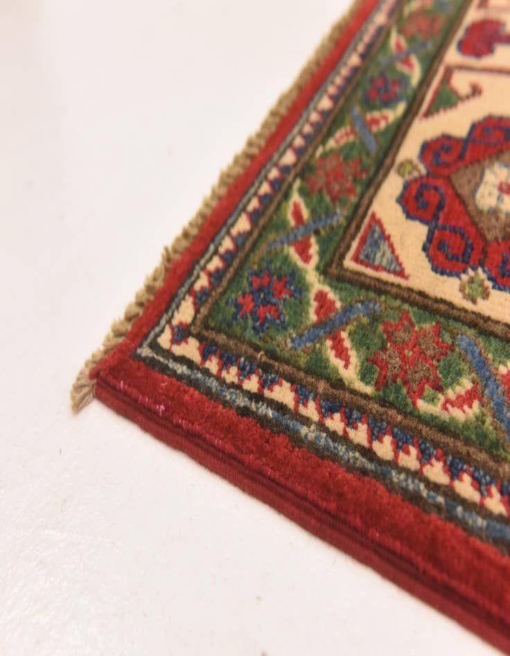 Detail image of 5' 7 x 7' 10  Hand Knotted Kazak Rug