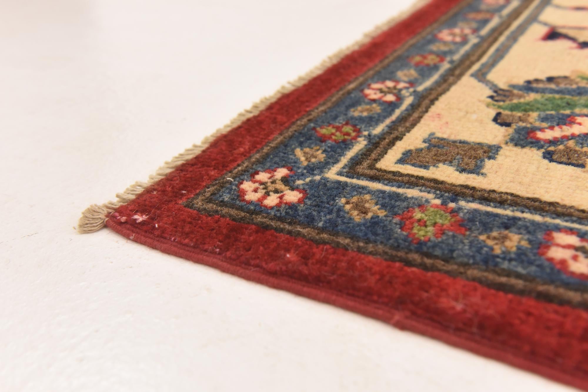 6' 6 x 10' 6 Hand Knotted Kazak Rug