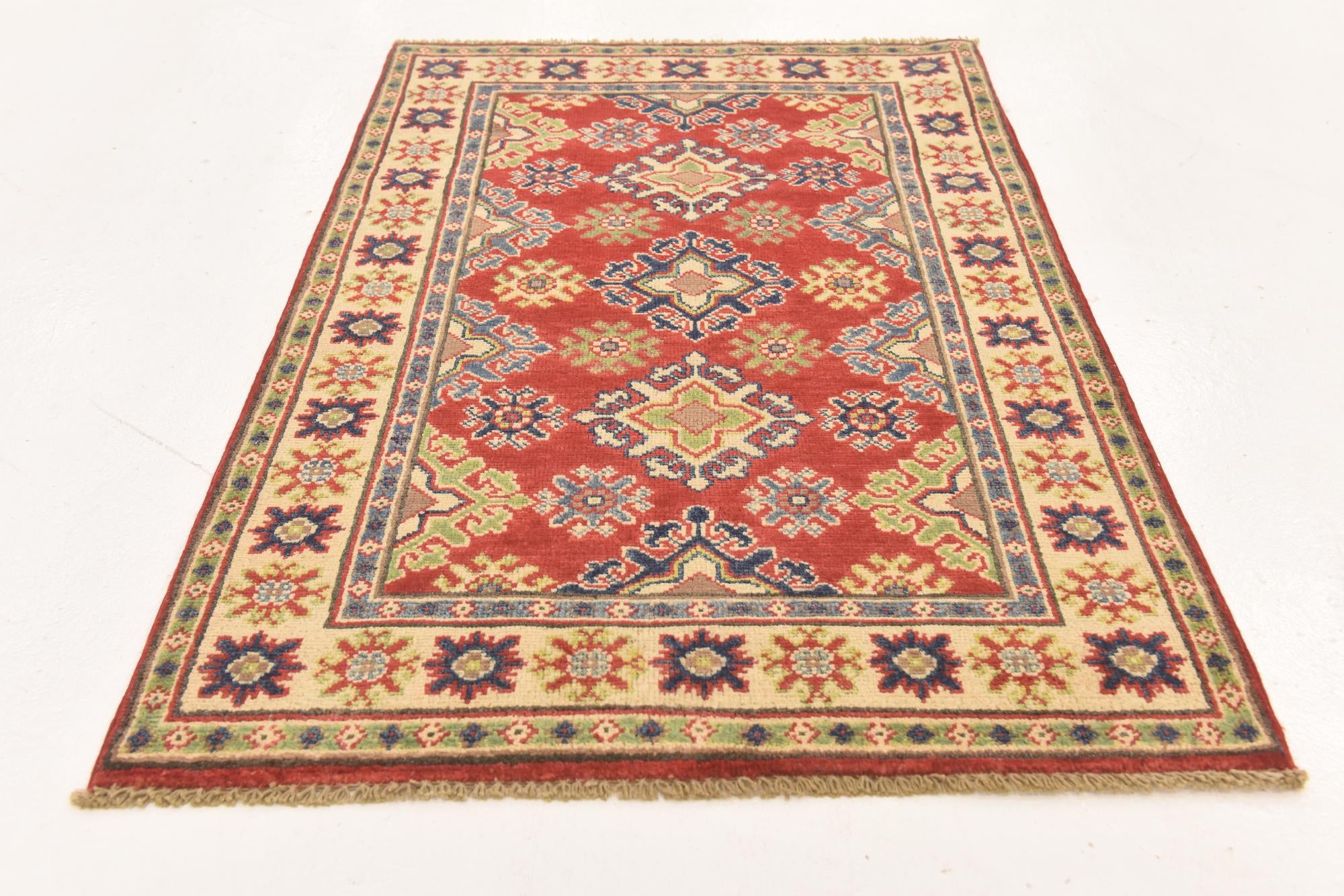 2' 8 x 4' 2 Hand Knotted Kazak Rug