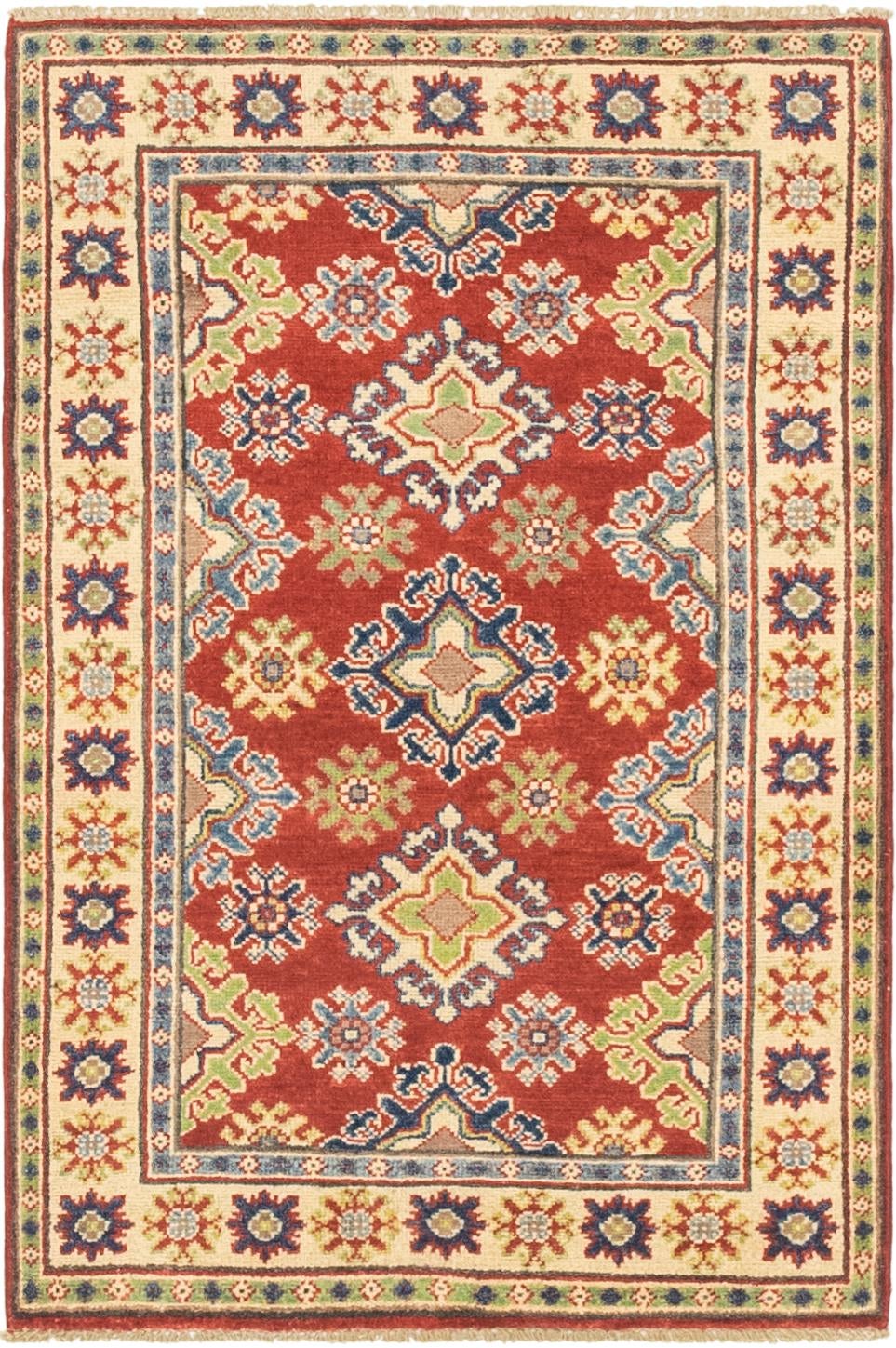 2' 8 x 4' 2 Hand Knotted Kazak Rug