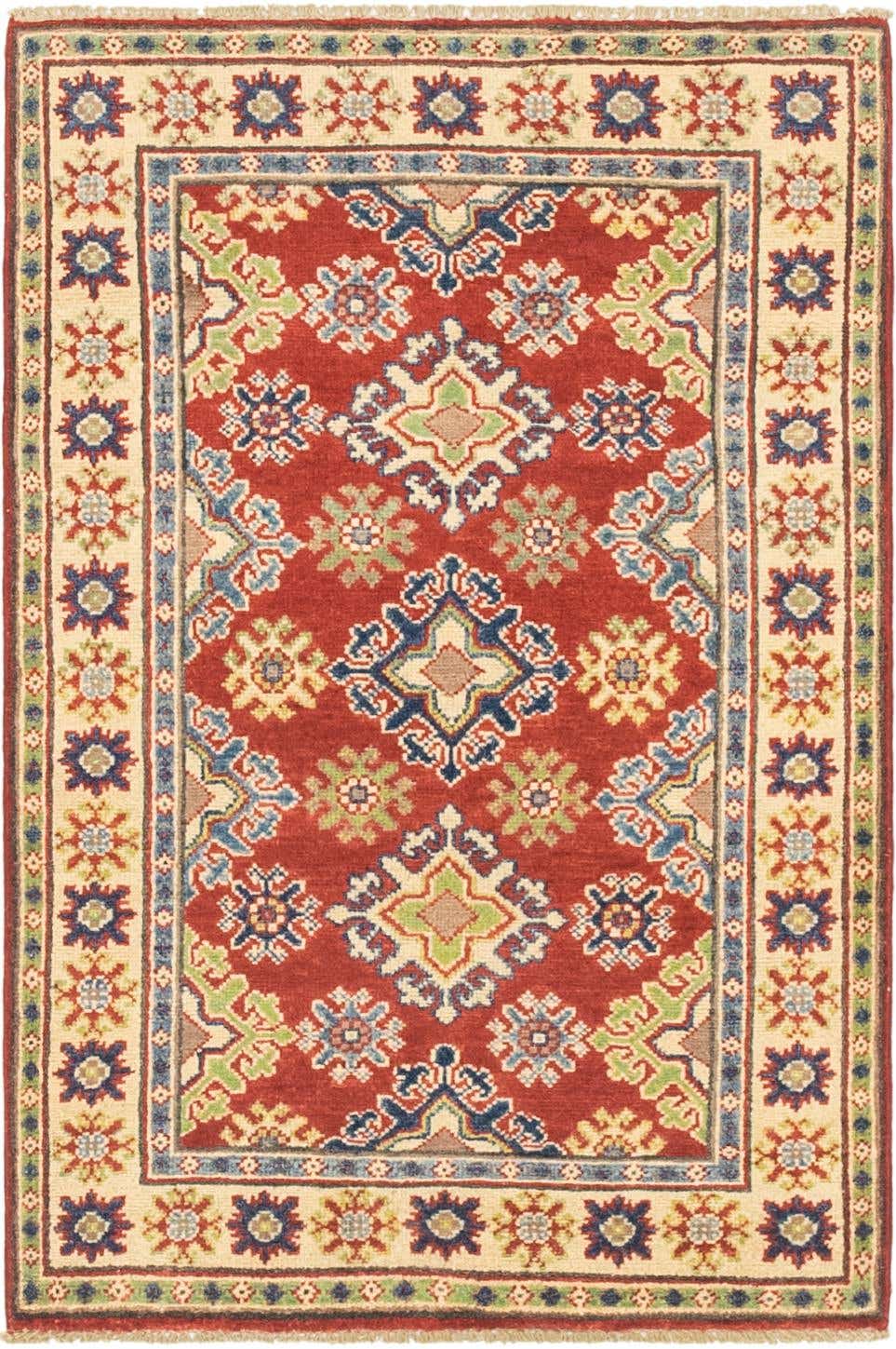 2' 8 x 4' 2 Hand Knotted Kazak Rug