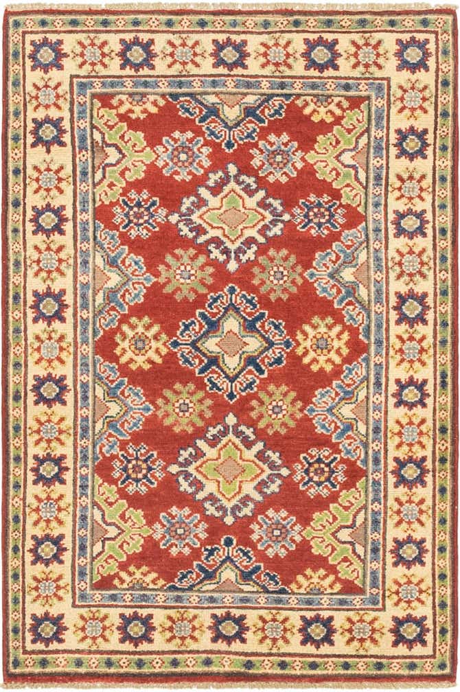 2' 8 x 4' 2 Hand Knotted Kazak Rug