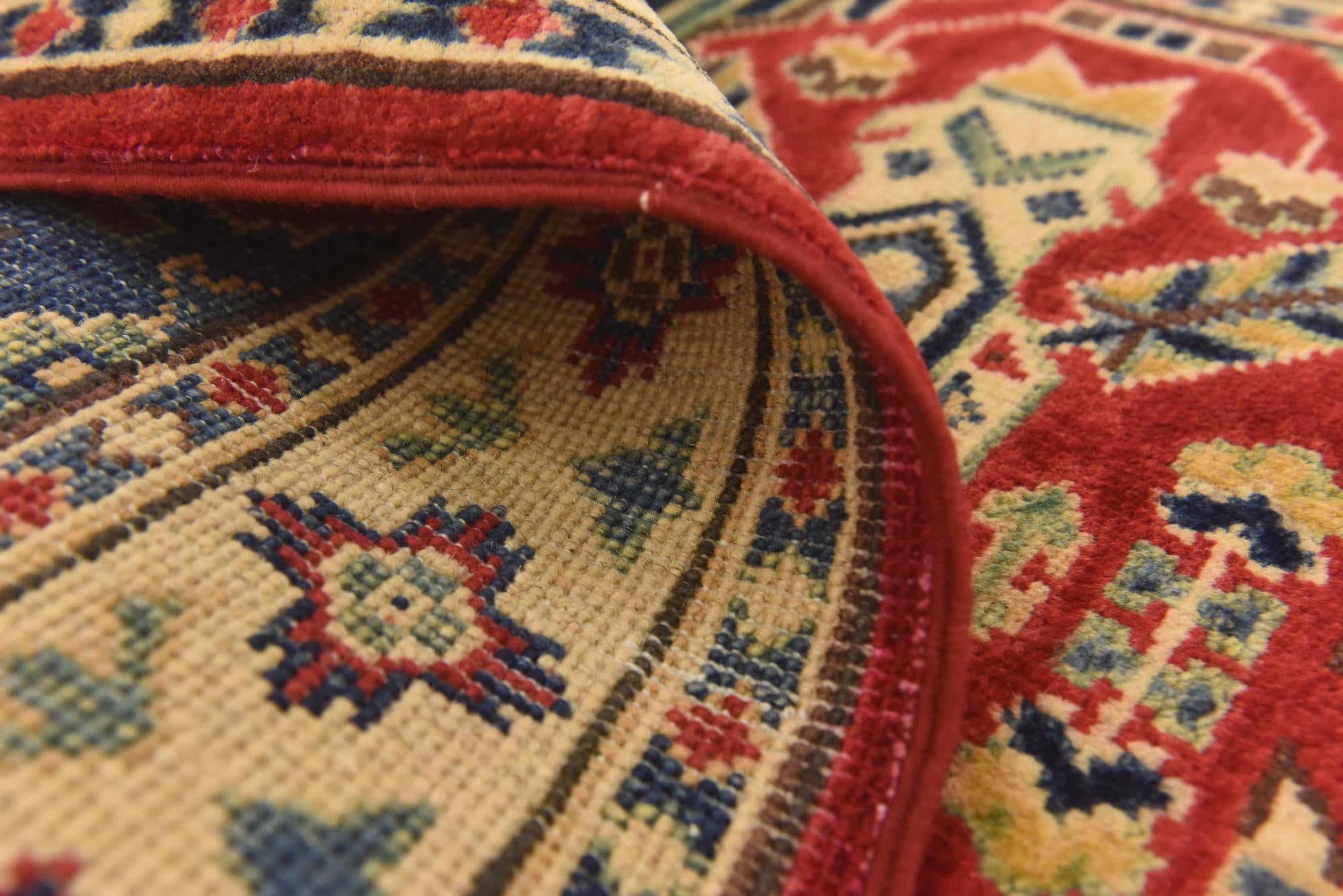 2' 7 x 4' 1 Hand Knotted Kazak Oriental Rug