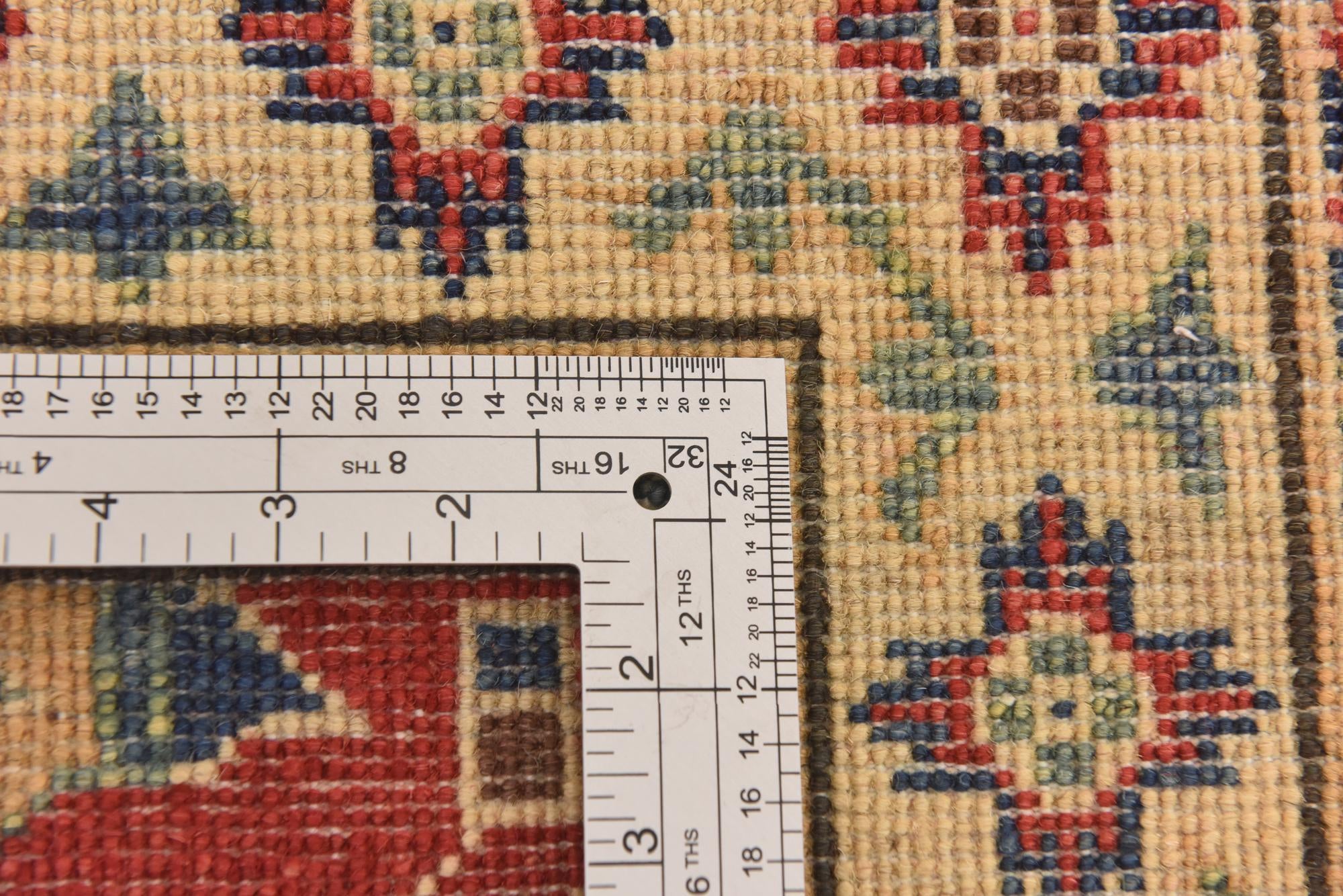 2' 7 x 4' 1 Hand Knotted Kazak Oriental Rug