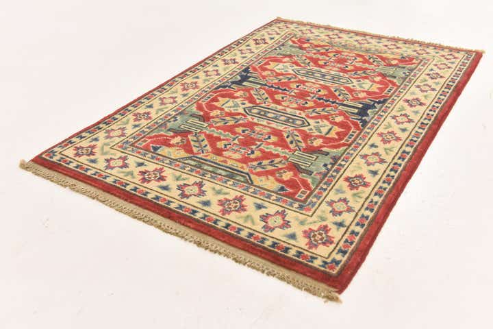 2' 7 x 4' 1 Hand Knotted Kazak Oriental Rug