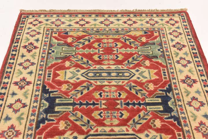 2' 7 x 4' 1 Hand Knotted Kazak Oriental Rug