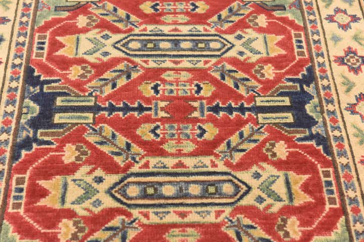 2' 7 x 4' 1 Hand Knotted Kazak Oriental Rug