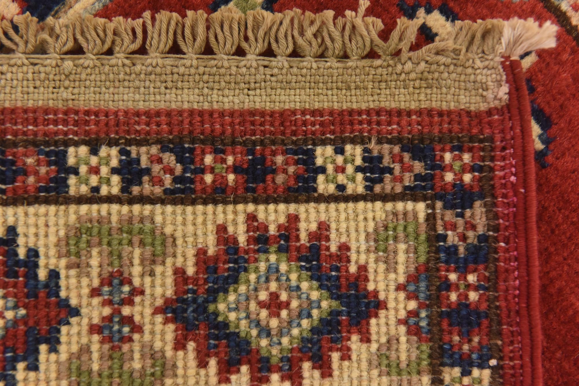 2' 8 x 4' Hand Knotted Kazak Rug