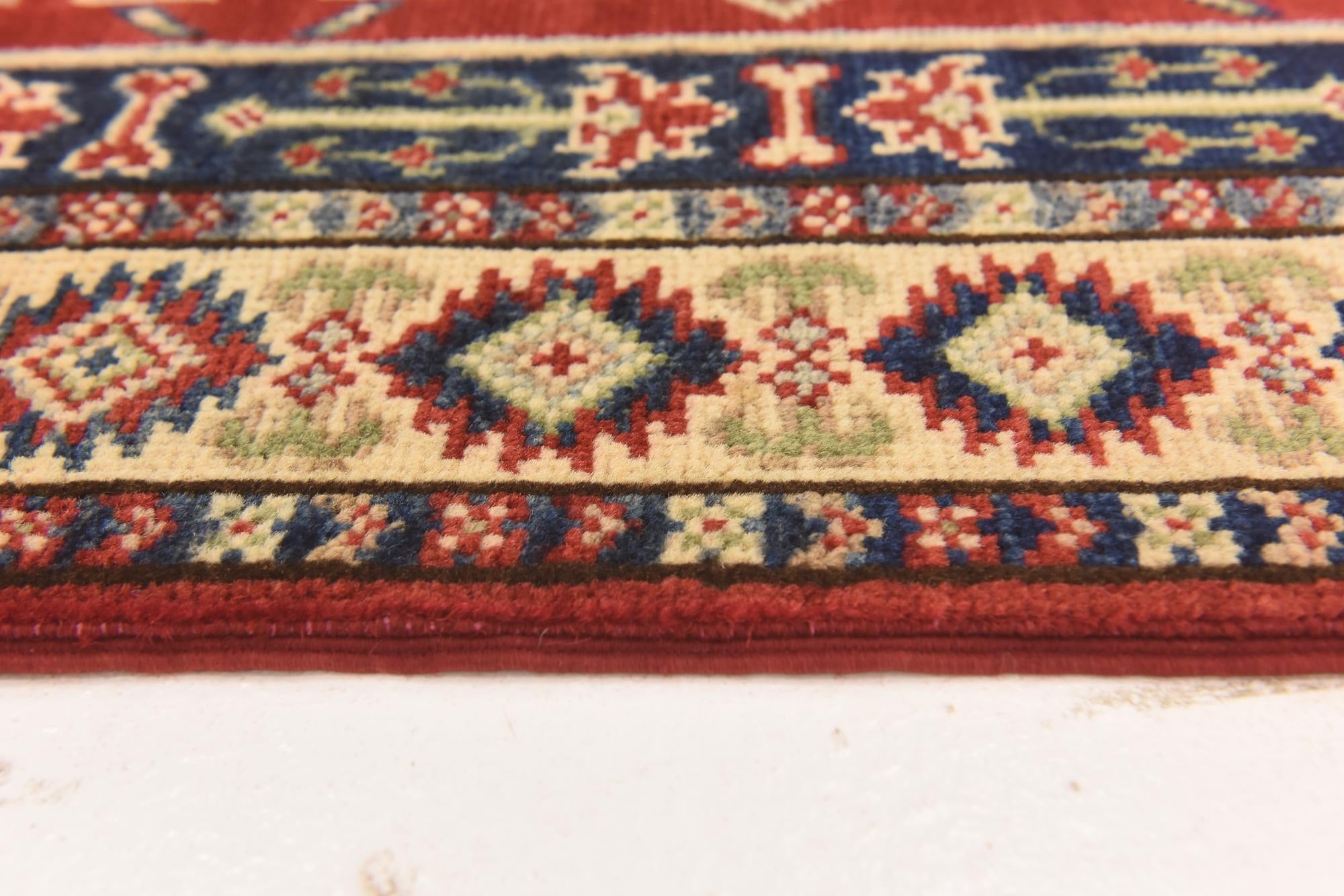 2' 8 x 4' Hand Knotted Kazak Rug