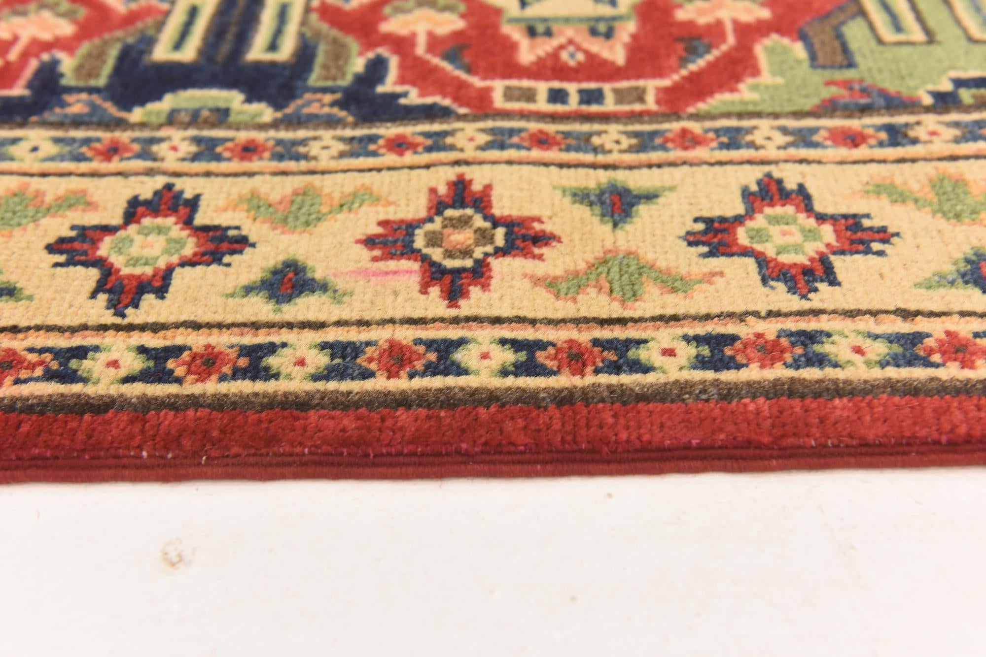 2' 7 x 3' 11 Hand Knotted Kazak Rug