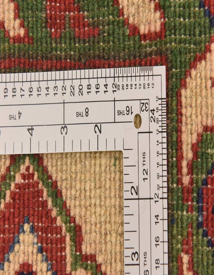 Detail image of 6' 2 x 9' Hand Knotted Kazak Rug