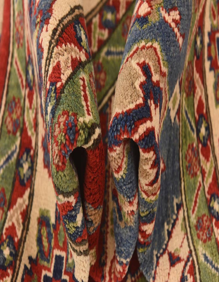 Detail image of 6' x 9'  Hand Knotted Kazak Rug