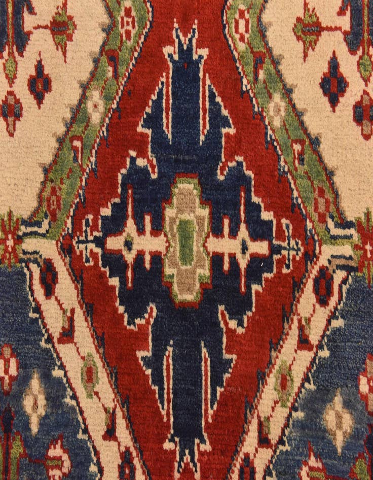 Detail image of 6' x 9'  Hand Knotted Kazak Rug