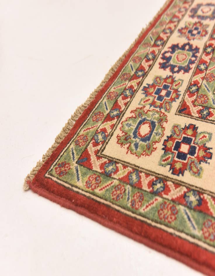 Detail image of 6' x 9'  Hand Knotted Kazak Rug