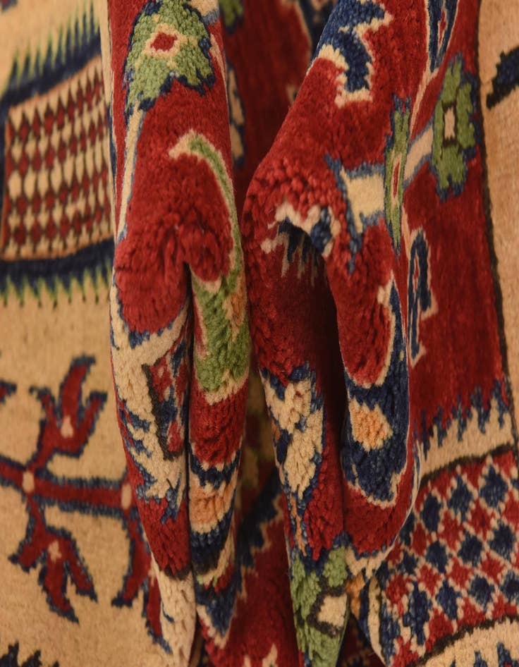 Detail image of 5' 5 x 8' 2  Hand Knotted Kazak Rug