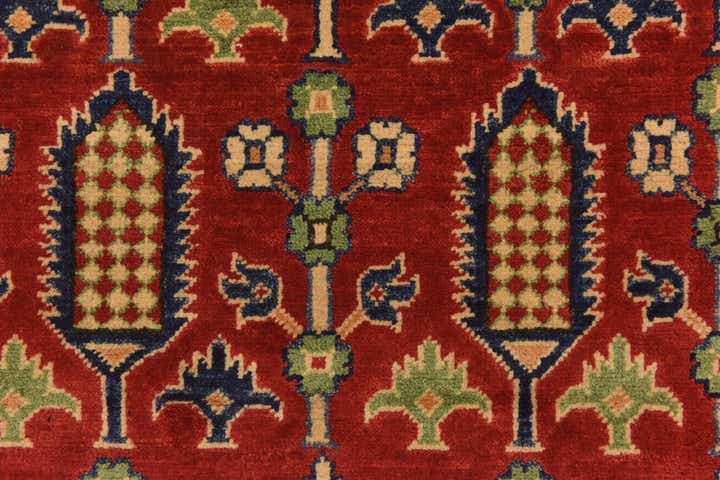 5' 5 x 8' 2 Hand Knotted Kazak Rug
