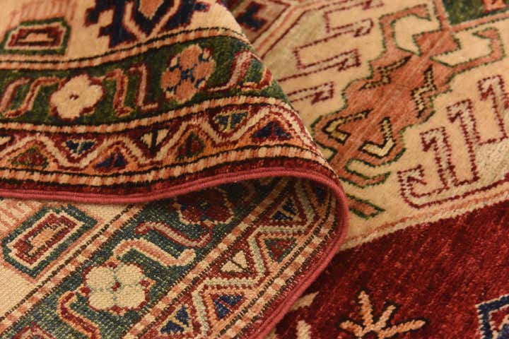 7' x 9' 5 Hand Knotted Kazak Oriental Rug