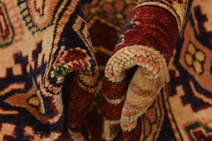 7' x 9' 5 Hand Knotted Kazak Oriental Rug