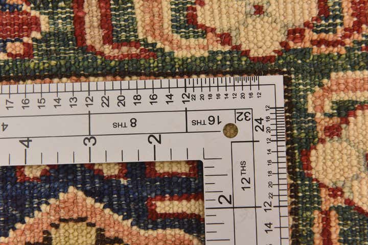 7' x 9' 5 Hand Knotted Kazak Oriental Rug