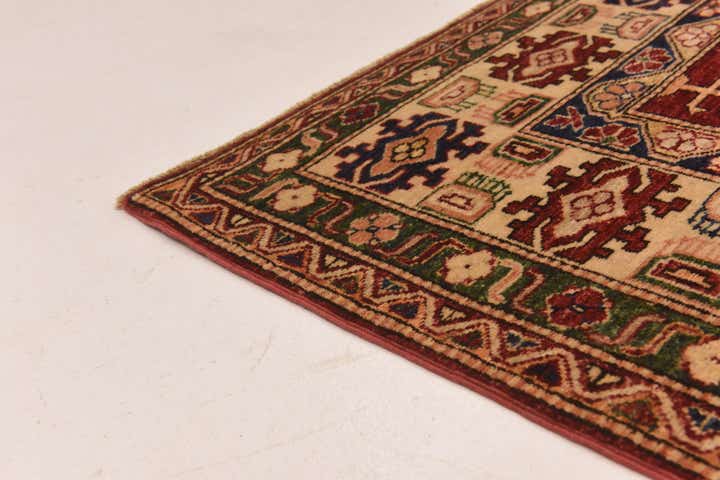 7' x 9' 5 Hand Knotted Kazak Oriental Rug