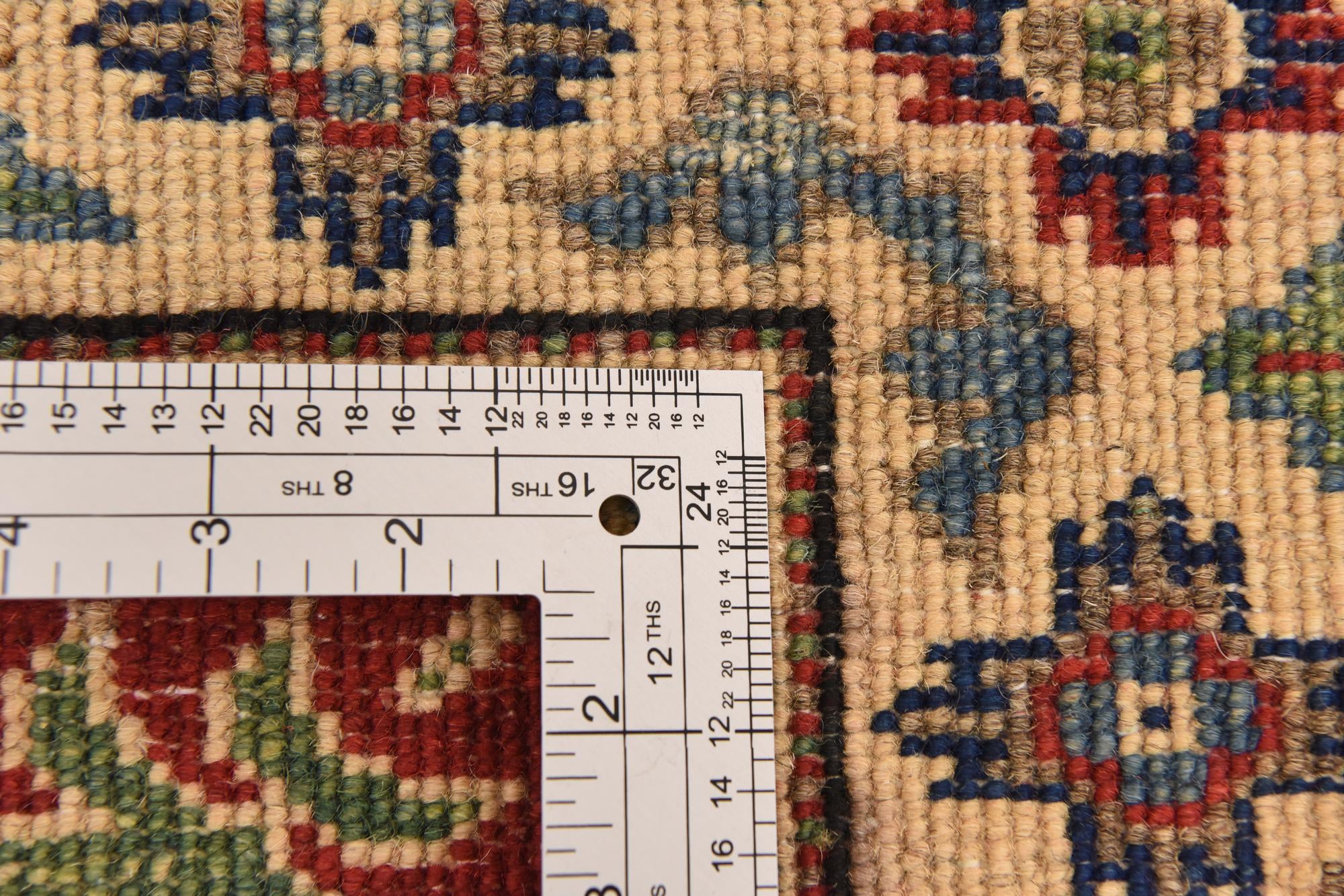 2' 9 x 3' 10 Hand Knotted Kazak Rug