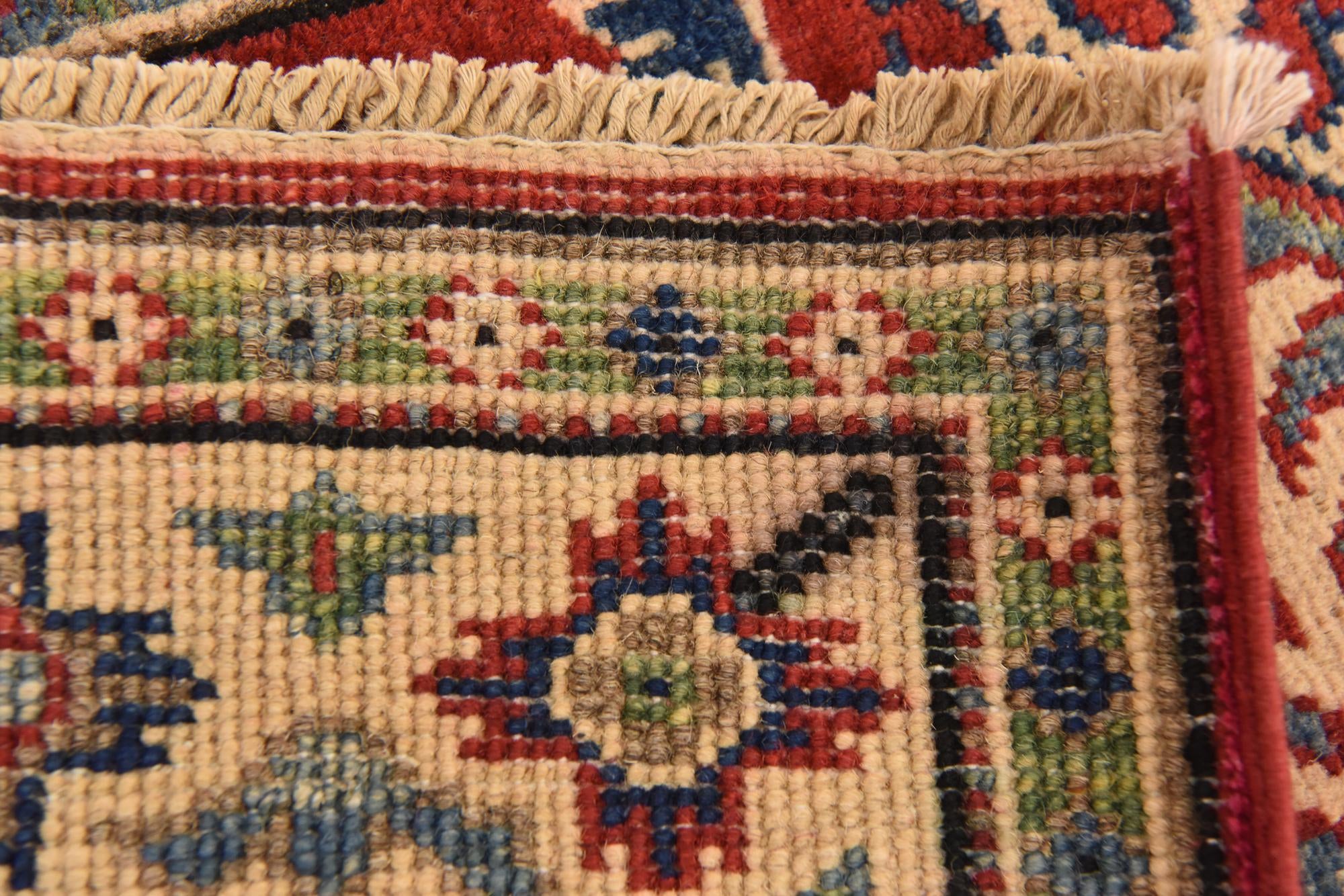 2' 9 x 3' 10 Hand Knotted Kazak Rug